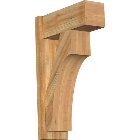 Ekena Millwork Westlake Block Rough Sawn Outlooker, Western Red Cedar, 8"W x 20"D x 32"H OUT08X20X32WTL05RWR